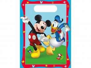 Mickey egér mintás ajándéktáska 6db-os szett