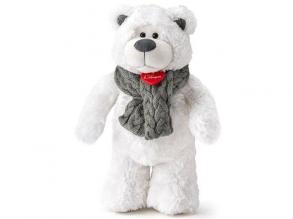 Icy Teddy fehér plüss maci 38cm - Lumpin