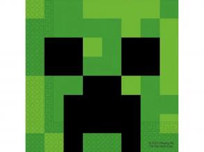 Minecraft papírszalvéta szett  2 rétegű, 33x33 cm, 20db