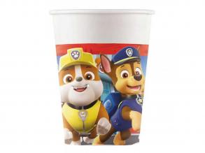 Mancs őrjárat 8 db-os papírpohár szett 200ml