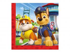 Mancs őrjárat papírszalvéta szett  2 rétegű, 33x33 cm, 20db