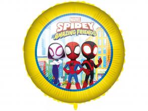 Spidey kör alakú fólia lufi 46cm