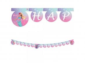 Barbie party banner