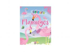 Flamingó colours színező füzet