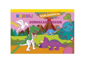 Rajzolj sablonokkal - Dinoszauruszok