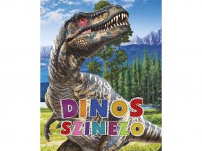 Dinós színezo füzet