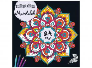 Csillogó kifestők - Mandalák