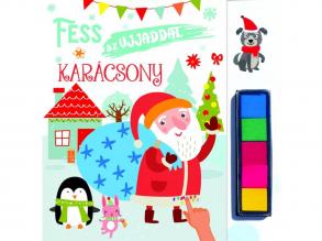 Fess az ujjaddal kifestőkönyv - Karácsony