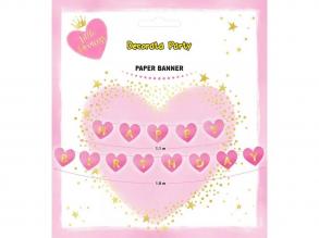 Little Princess szülinapi Happy Birthday party banner