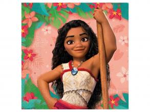 Disney Hercegnők Vaiana 2 20db-os 2 rétegű szalvéta csomag