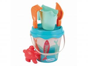 Ecoiffier szardíniás homokozó szett - 17 cm 6 részes