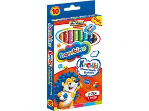 Bambino: Jumbo színes ceruza 10db-os szett hegyezővel