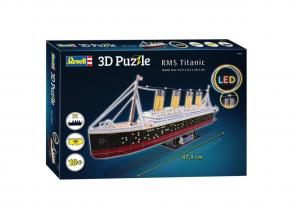 Revell 3D-puzzle-készlet  RMS Titanic LED Edition