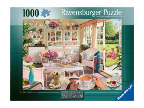 Puzzle 1000 db - Teaház