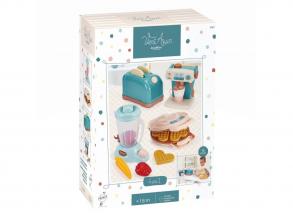 Ecoiffier konyhai szett komplett 4in1, 15 darabos.