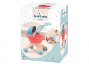 Ecoiffier játék babakocsi pasztell