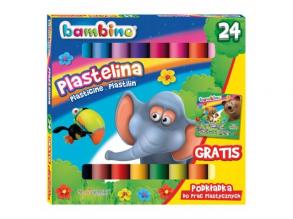 Bambino színes gyurma szett 24db-os