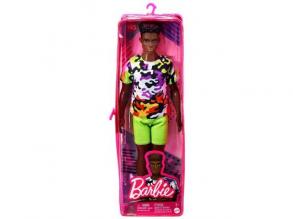 Barbie: Fashionista fiú baba neon szettben