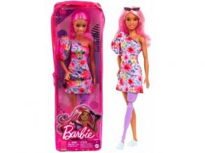 Barbie Fashionistas: Barátnő baba virág mintás nyári ruhában - Mattel