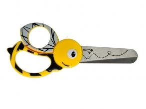 Fiskars gyermekolló (13 cm), méhecske