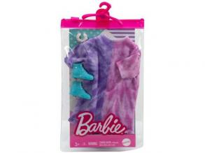 Barbie: Divatőrület két színű póló ruha szett - Mattel