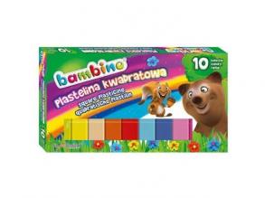 Bambino színes gyurmaszett 10db-os