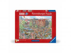 Ravensburger Amszterdam fényei puzzle 1000 darab