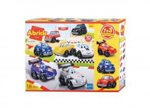 Abrick versenyautók, 10 darabos szett