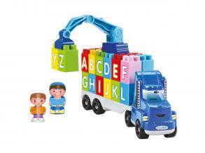 Abrick teherautó daruval
