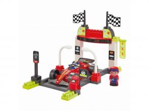 Ecoiffier Arick Formula 1 boxutca játékszett