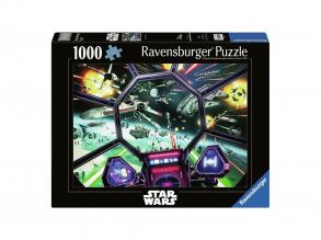 Puzzle Star Wars Tie Fighter pilótafülke, 1000 darabos