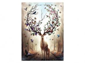 Csodaszarvas puzzle, 1000 darabos