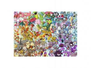 Pokémon-figurák puzzle, 1000 darabos