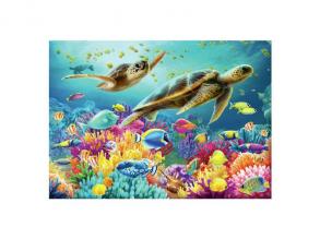 Kék víz alatti világ puzzle, 1000 darabos