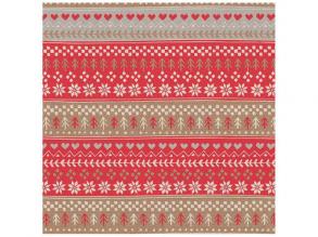 Green karácsonyi mintás csomagolópapír 100x70cm