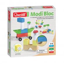 Quercetti: Modi Bloc Basic fa és műanyag építőjáték 18db-os