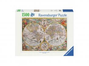 Puzzle Világtérkép 1594, 1500 darab.