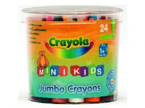 Tömzsi zsírkréta készlet 24 db-os - Crayola