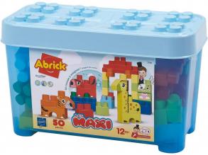 Abrick Maxi építőkészlet - 50 darabos