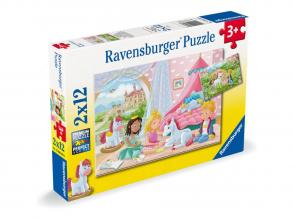 Ravensburger puzzleherceg és hercegnő 2x12 darabos