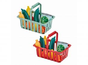 Ecoiffier zöldség- és gyümölcskosár - 21,5 cm