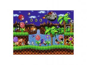 Sonic puzzle, 500 darab.