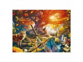 Ravensburger puzzle Excalibur erdeje, 500 darabos