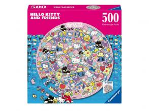 Körpuzzle 500 db - Hello Kitty