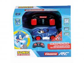 Carrera Team Sonic Racing Mini RC távirányítós autó - Sonic 1:43