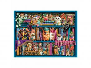Ravensburger puzzle Értékes porcelán kutyák  500 darabos