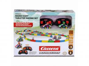 Carrera RC 2,4 GHz távirányítós autó Mario Kart asztali versenykészlet  Mario & Luigi 1:43