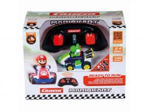 Carrera Mini RC 2,4 GHz távirányítós autó Mario Kart Yoshi - 1:50