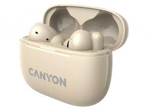 Canyon TWS-10 True Wireless Bluetooth barna fülhallgató