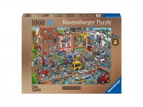Ravensburger Időutazás: Modern idők puzzle  1000 darabos